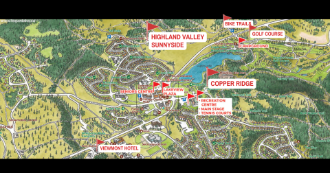 Logan Lake Map