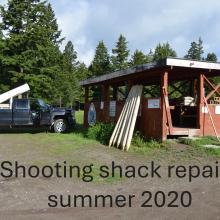 shooting shack repairs 2020